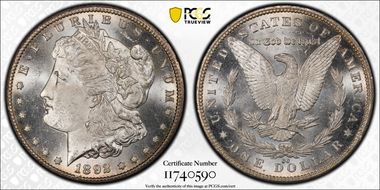 1892-CC $1 MS63