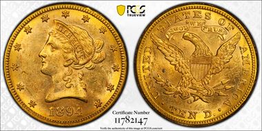 1894-O $10 MS61