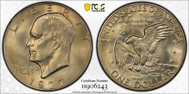 1977 $1 MS66
