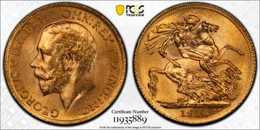 1914 Sov S-3996 MS64