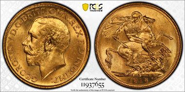 1918-S Sov S-4003 MS64