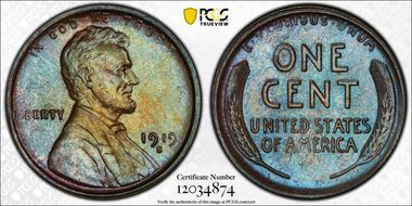 1919-S 1C MS64BN