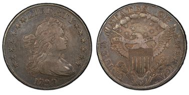 1798 $1 BB-120 VF30