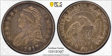 1817 50C Overton 111 VF35