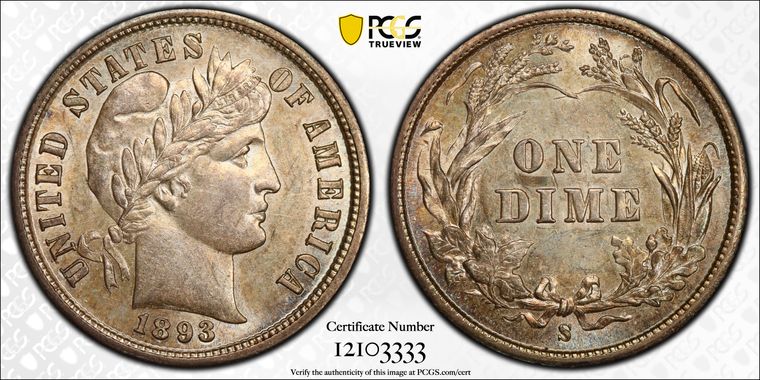 Cert 12103333 - Coin Image