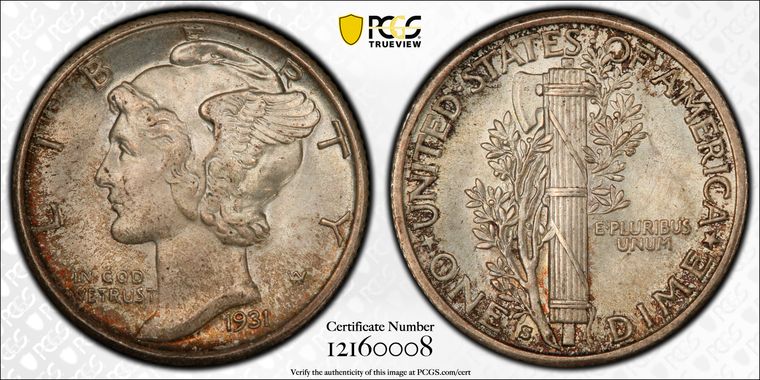 Cert 12160008 - Coin Image