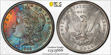 1885-O $1 MS65