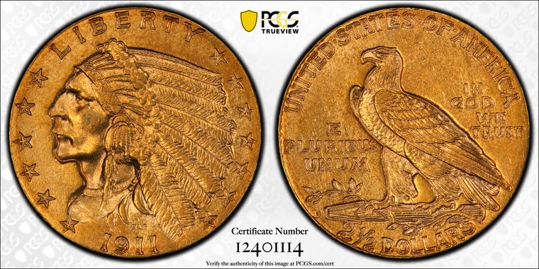 Cert 12401114 - Coin Image