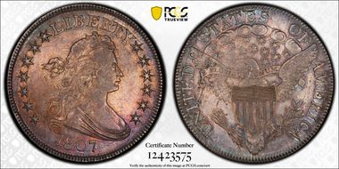 1807 50C O-110a AU58