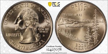 2005-D 25C Oregon Satin Finish SP69