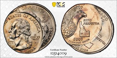 2007-D 25C Idaho MS66