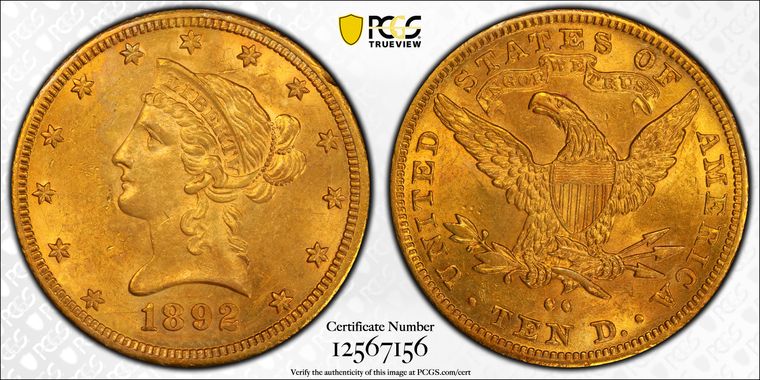 Cert 12567156 - Coin Image