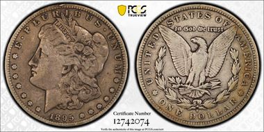 1895-S $1 VF20