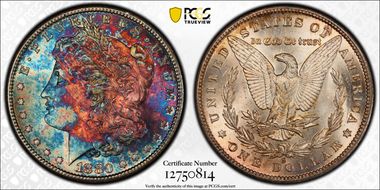 1880-S $1 MS64