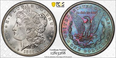 1885 $1 MS63