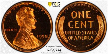 1958 1C PR66DCAM