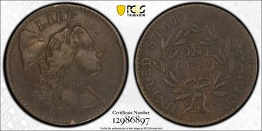 1794 1C Head of 1794 VF30BN