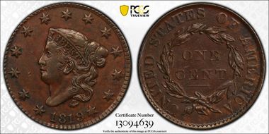 1819 1C N-4 AU58BN