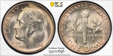 1950-S/S 10C S/Inverted S FS-501 MS65