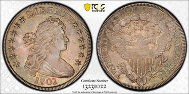 1801 $1 MS62