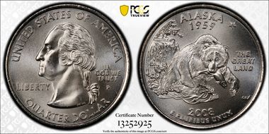2008-P 25C Alaska Satin Finish SP69
