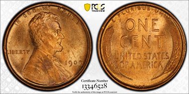 1909 VDB 1C DDO, FS-1102 MS64RB