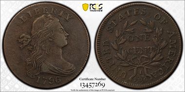 1796 1C S-105, Double Cut 6 VF30BN