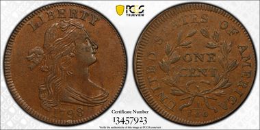 1798 1C S-157 AU58BN