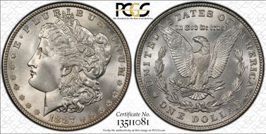 1887 $1 MS67