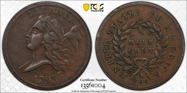 1793 1/2C C-2 XF40BN