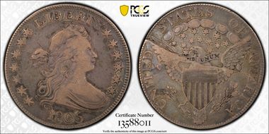 1806 50C O-114a VF25