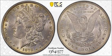 1878 7TF $1 VAM 115 MS62
