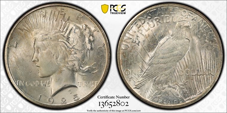 Cert 13652802 - Coin Image