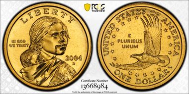 2004-D SAC$1 MS67
