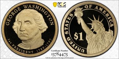 2007-S $1 George Washington PR70DCAM