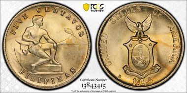 1945-S 5C Allen-6.06a RP5 MS64