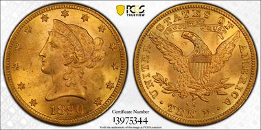 1890-CC $10 MS63