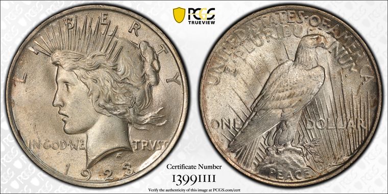 Cert 13991111 - Coin Image