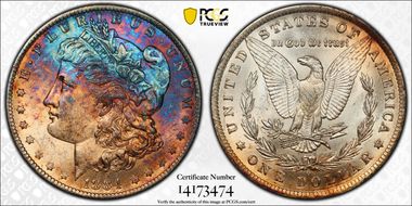 1884-O $1 MS63