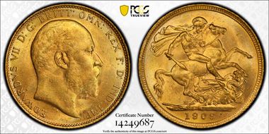 1909-M Sov S-3971 MS63