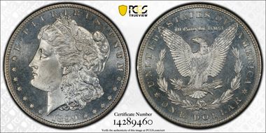 1899-S $1 MS65DMPL