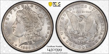 1888-O $1 MS65
