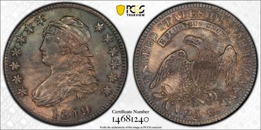 1819 25C Large 9 MS65