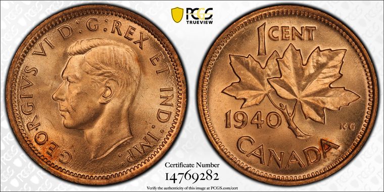 Cert 14769282 - Coin Image