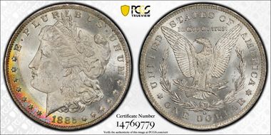 1885-O $1 MS63