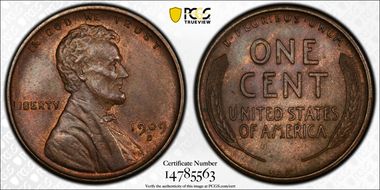 1909-S VDB 1C MS64BN