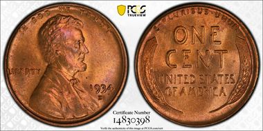 1934-D 1C DDO FS-101 MS64RB