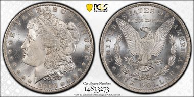 1883-O $1 MS66