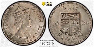 1964 Florin MS65