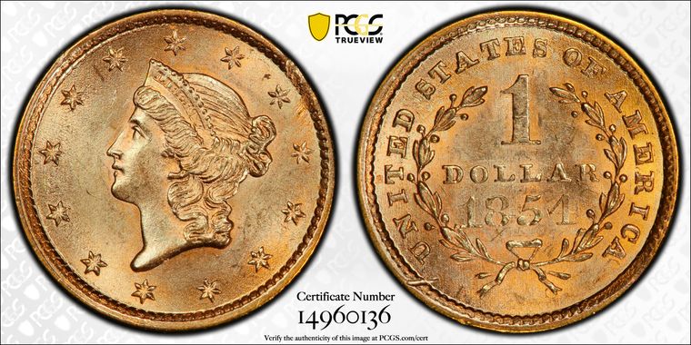 Cert 14960136 - Coin Image